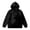 Black, variant on Pet Pouch Hoodie for Women, Sherpa Fleece Pet Carrier Hoodie with Zippered Kangaroo Pouch, Oversized Warm Sweatshirt with Side Pockets