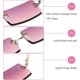 thumbnail image 4 of 3 Pack Square Rimless Sunglasses Vintage Clear Women Men, 4 of 5