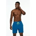 thumbnail image 4 of Tyhengta Men's Swim Trunks Quick Dry Beach Shorts with Zipper Pockets and Mesh Lining Turquoise 38, 4 of 8