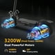 thumbnail image 2 of AJOOSOS X700 Scooter Eléctrico para Adultos, Motor Dual de 60V 3200W, Velocidad Máxima de 45 mph, Alcance de 50 Millas, 2 of 9