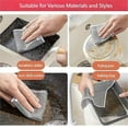 thumbnail image 4 of Multifunctional Non-scratch Wire Dishcloth, Wire Dishwashing Rags compatible Wet And Dry, Non-scratch Wire Dishcloth, Dish Towels compatible Kitchen, 4 of 5