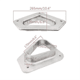 thumbnail image 1 of Triangular Ship Fairlead,Stainless Steel Ship Mooring Hole High Strength Hawse Fairlead Boat Hardware Assembly Parts, 1 of 7