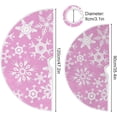 thumbnail image 3 of GZHJMY Christmas Christmas Tree Skirt Home Decoration Large Round Christmas Tree Skirt for Holiday Party Home Christmas Day Ornaments, 35.4", 3 of 6
