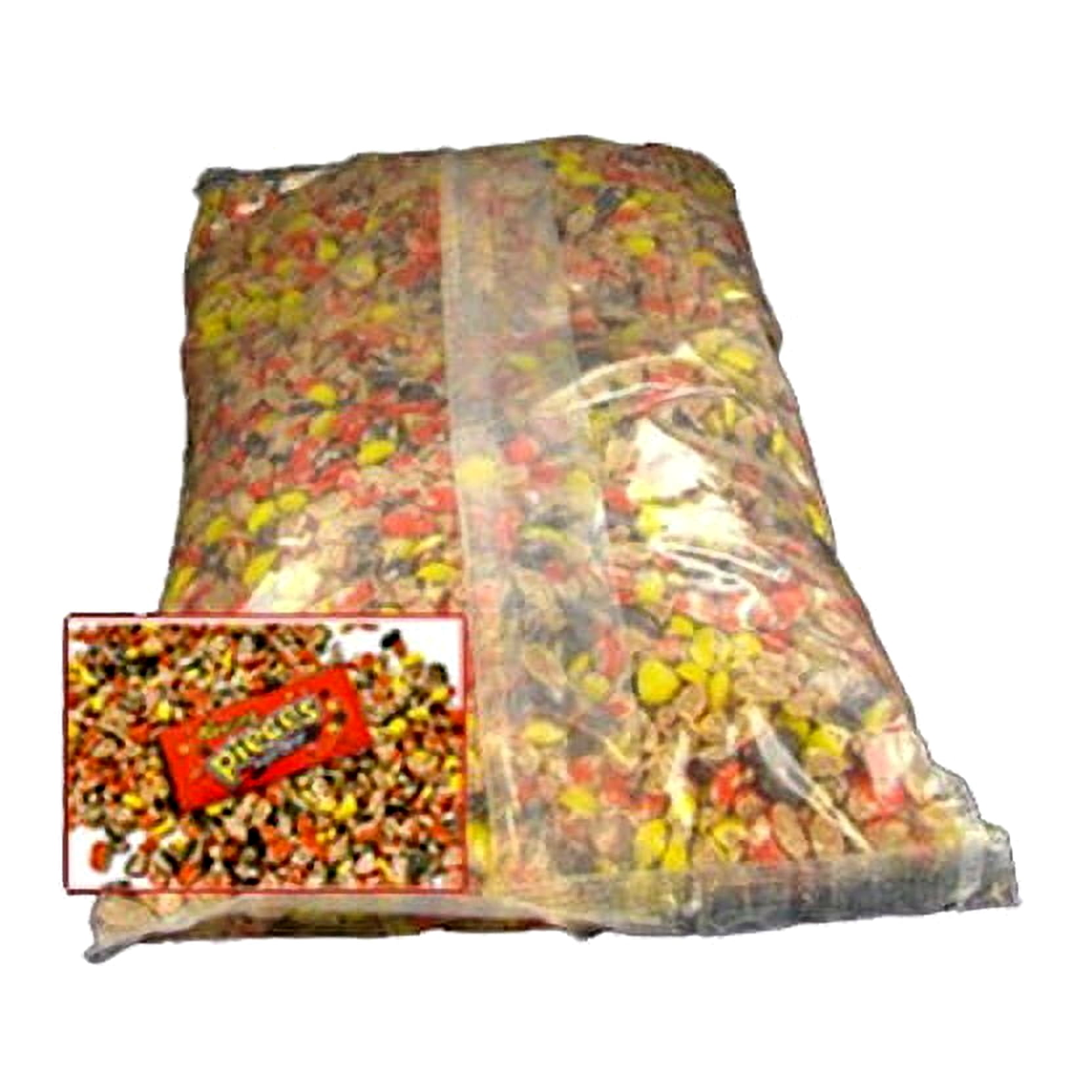 TR Toppers Reese's Pieces Chopped Candy Topping, 5 lb. Bag | 2/Case
