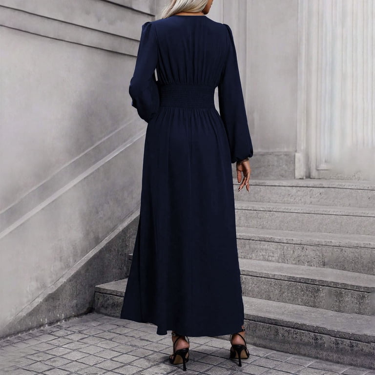Women's Elegant Floor Length Dress With Sleeves With High Hem And Slit Mid Length Evening Dress Homecoming Romper Dress for Women Beach Dresses for plus Size Women Denim Dresses for Women plus Women's Elegant Floor Length Dress With Sleeves With High Hem And Slit Mid Length Evening Dress Homecoming Romper Dress for Women Beach Dresses for plus Size Women Denim Dresses for Women plus