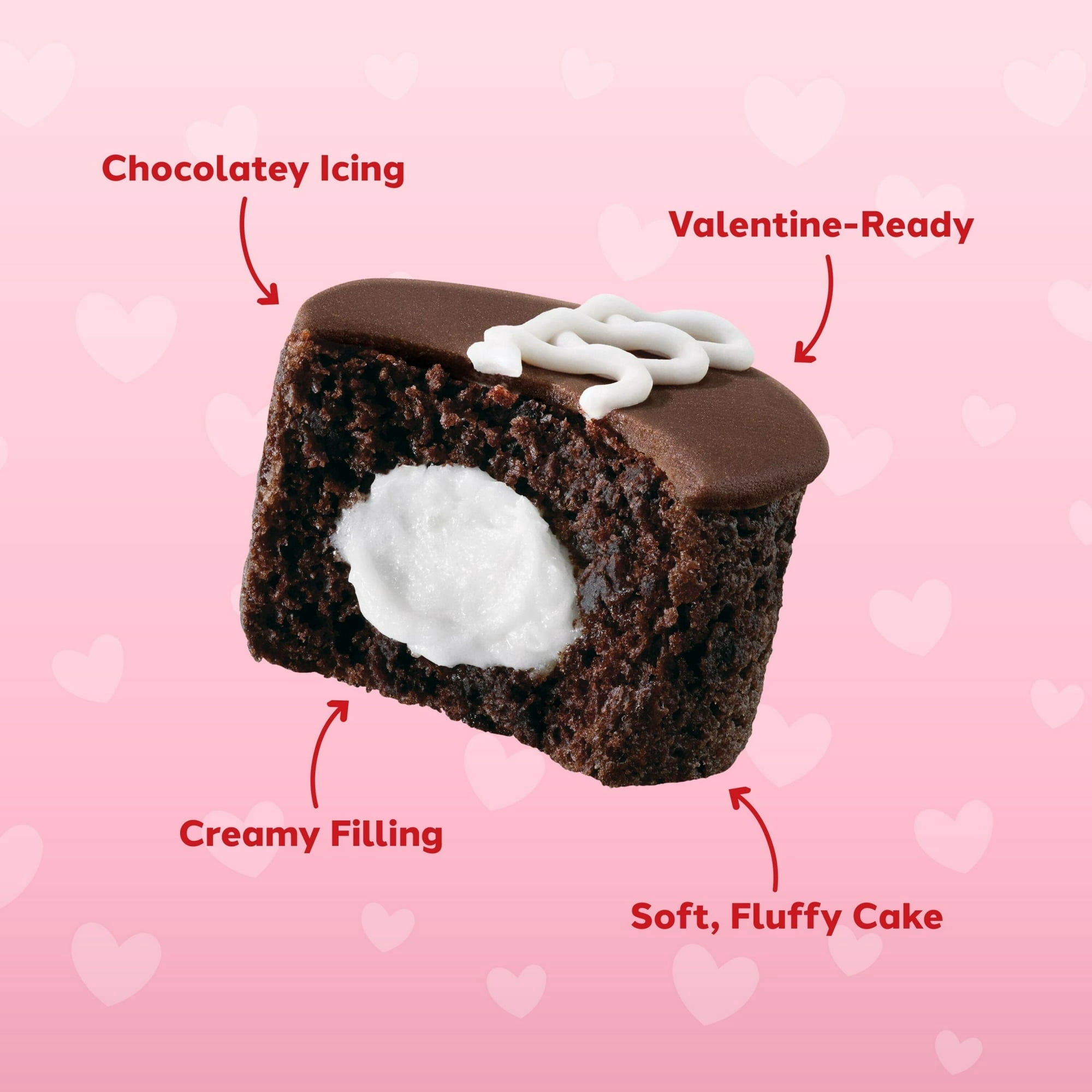 Hostess Cupcakes Minis, Chocolate Snack Cakes, 8.17 oz Box (6 Pouches)