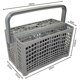 thumbnail image 2 of Universal Cutlery Dishwasher Replacement Basket Dishwasher Accessories For , , , Whirlpool, Lg, 2 of 5