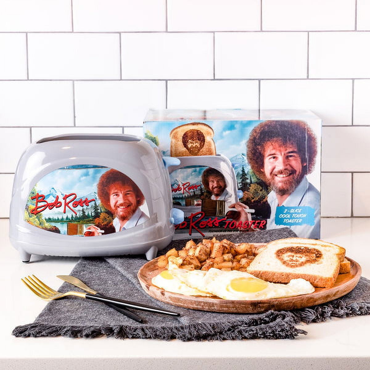 Uncanny Brands Bob Ross Toaster