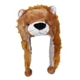 thumbnail image 4 of Sombrero de felpa de animales Zulema Decoración de fiesta temática de animales suaves para adultos León Sombrero de novedad, 4 of 8