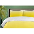 thumbnail image 4 of Ambesonne Ombre Blue Duvet Cover Set, Rise and Wake, 2-Calking, Yellow White, 4 of 7