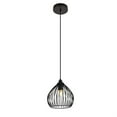 thumbnail image 3 of Sayer Collection Pendant D7.9 H8.9 Lt:1 Black Finish, 3 of 3