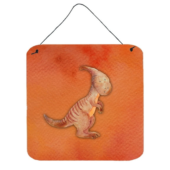 Parasaurolophus Watercolor Wall or Door Hanging Prints