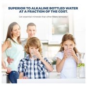 Portable Counter Top Alkaline Reverse Osmosis Water Filtration System - 50 GPD