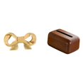 thumbnail image 1 of Tirador de latón con forma de lazo para muebles, funda para caja de pañuelos, soporte para pañuelos de polipropileno, tirador para armario, ideal para, 1 of 8