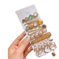 thumbnail image 1 of Paquete de Broches de Moda  Para Cabello Perlitas 8 piezas Génerica Broche perlitas, 1 of 4