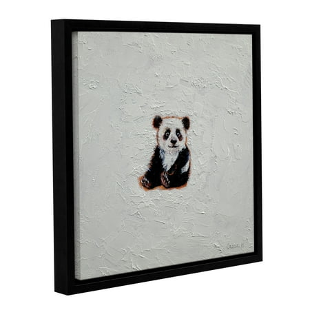 Panda Canvas Reproduction - ArtWall Little Panda by Michael Creese Wall Art