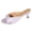 Light Purple, variant on Rokment Womens Kittern Heels Mules Slides Dressy Sandals 2026 Fashion Casual Leather Open Toe Stiletto Low Heels Slip on Backless Dress Pumps for Ladies Summer Black Size 6