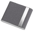 thumbnail image 3 of Case, Pressure Resistant Retro Metal  Case 20 Capacity Flip Cover Design Brushed Stainless Steel  For Men For Gifts ANGGREK Gris, 3 of 8