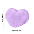 thumbnail image 3 of Heart Pillow,Gifts Pillow,Faux Fur Heart Pillow,Kids Pillows,Decorative Cushion,Soft Cushion,Living Room Pillow,Bedroom Pillow,Office Pillow,Sofa Pillow Holiday Gifts, 3 of 6