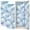 Color 4, variant on 2 Pcs School Locker Magnetic Wallpaper 12" x 36" Fluffy Clouds Light Blue Sky Summer Decor Reusable Removable Locker Accessories Back to School Supplies