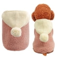 thumbnail image 1 of Pet Dogs Cats Autumn And Winter Plus Velvet Teddy Cap Sweater Pet Clothes Hangers Metal Pet Clothes for Large Dogs Pet Clothes for Medium Dogs Female Pet Clothes Hangers And Rack Pet Clothes for Small, 1 of 4