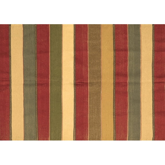 Ahgly Company Indoor Rectangle Oriental Brown Traditional Area Rugs, 5' x 7'