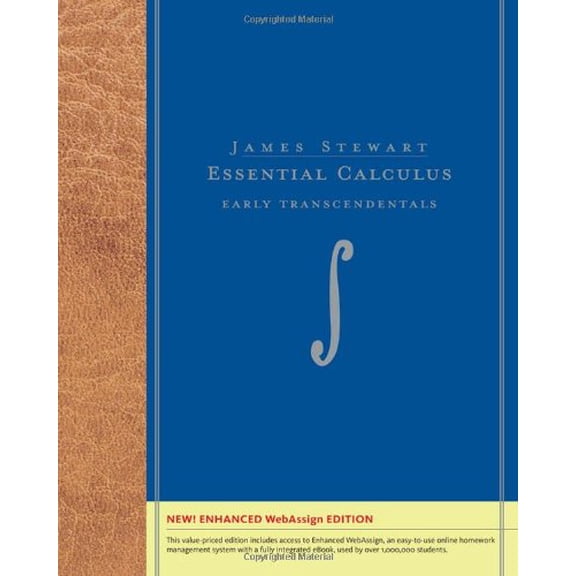 Pre-Owned Essential Calculus: Early Transcendentals, Enhanced Edition (with WebAssign with eBook Printed Access Card for Multi-Term Math and Science) (Available Titles CourseMate)
