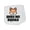 AA-White, variant on Dog Shiba Inu Squad Baby Burp Cloth