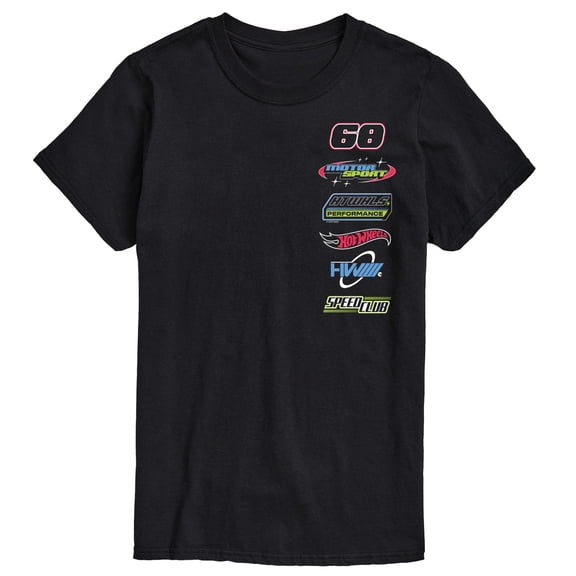 Hot Wheels - HW Stacked Badges- Men's Short Sleeve Graphic T-Shirt