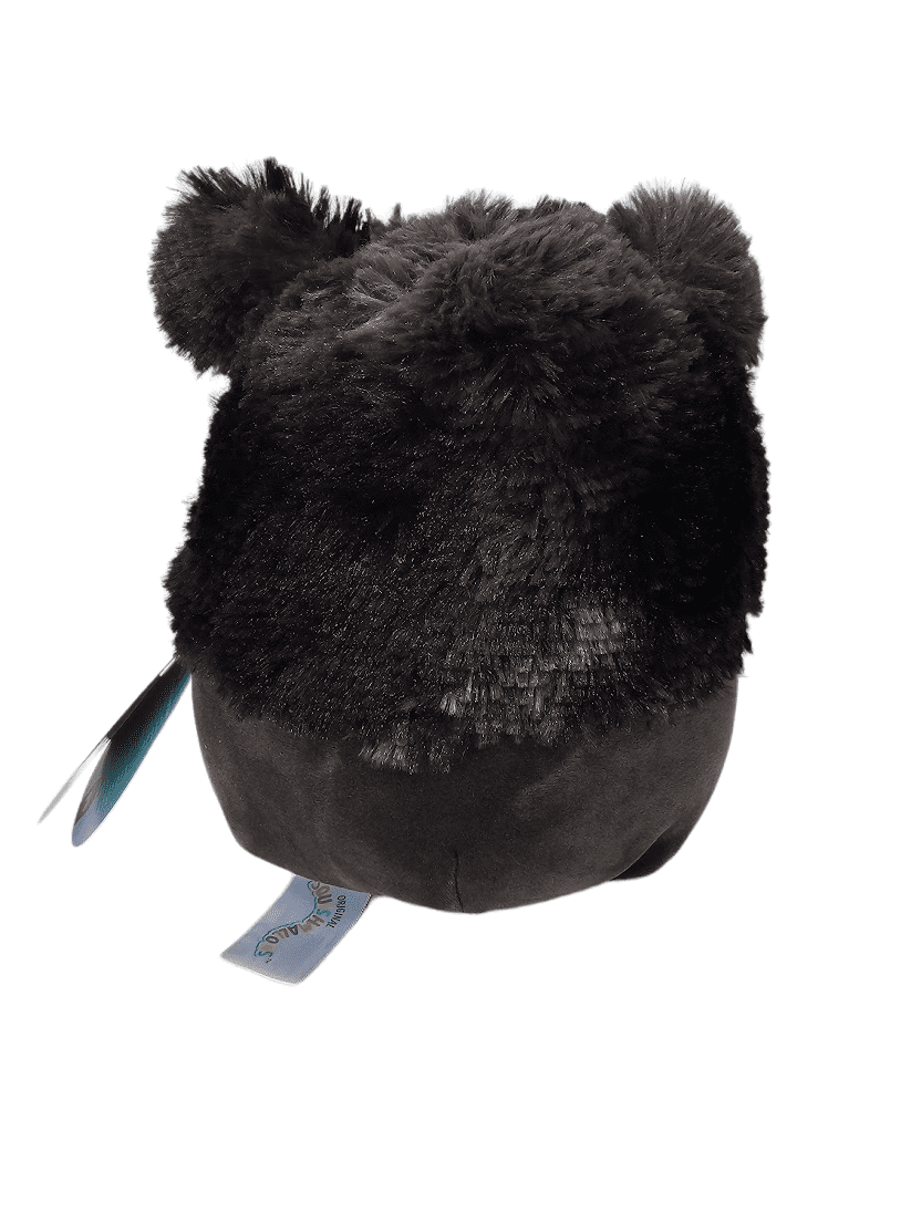 Squishmallow Official Kellytoys 8 Inch Wallis the Black Bigfoot With Sunglasses 