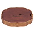 thumbnail image 1 of Chinese Style Bamboo Tea Tray with Water Storage for Kungfu Tea Set Accessories, 1 of 5