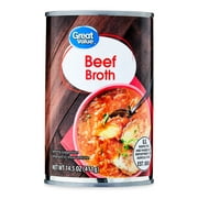 Great Value Beef Broth, 14.5 oz