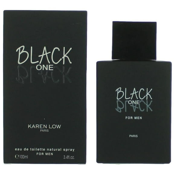Karen Low Black One Black for Men Eau de Toilette Spray 33 oz