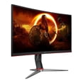 thumbnail image 3 of Restored AOC C27G2 27" LED Curved FHD 165Hz FreeSync Premium Gaming Monitor (DisplayPort, HDMI, VGA) - Black/Red (Refurbished), 3 of 4