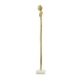 thumbnail image 2 of A&B Home Elongated Gold Roman Head Bust Statue 5.5" x 5.5" x 32", 2 of 6