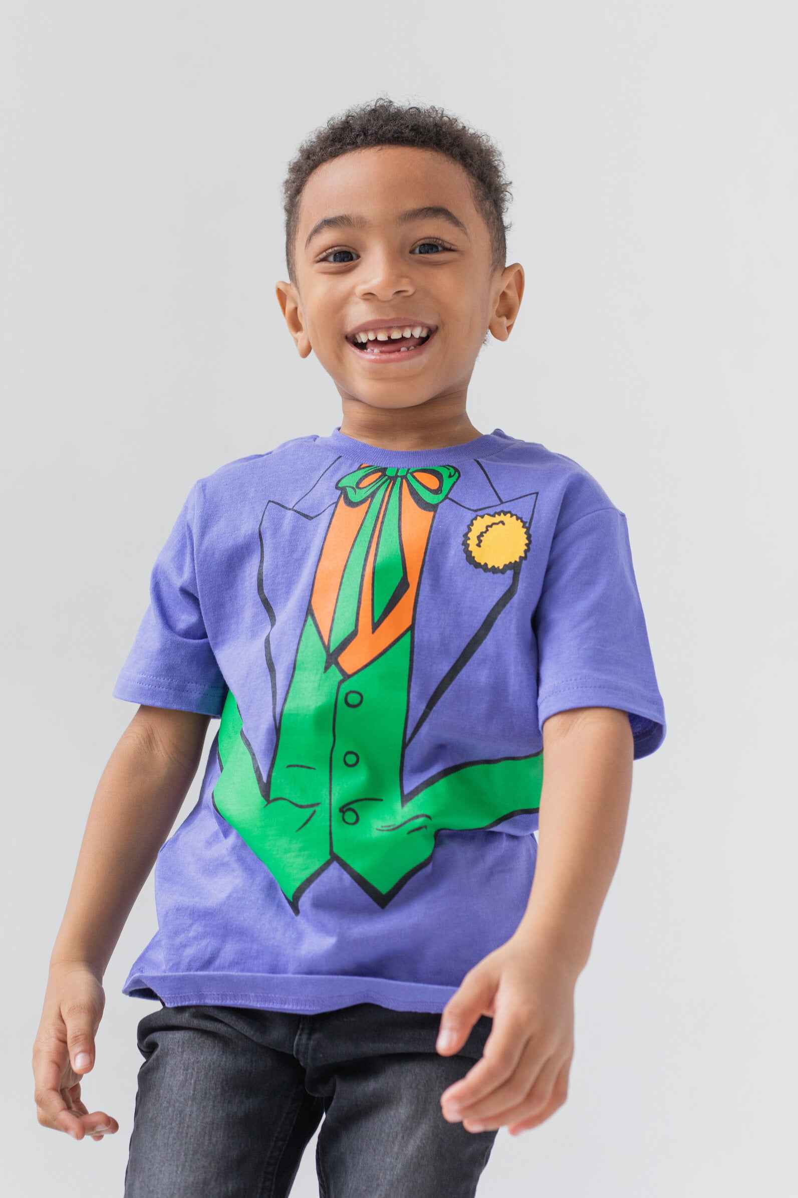 Joker 3 Batman Toddler Pack Boys Kid Big Little Comics DC T-Shirts Riddler to