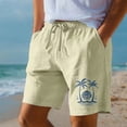 thumbnail image 3 of CHENge Board Shorts Men's Long Breathable Solid Color Quick Dry Beach Swimming Shorts with Pockets Anti-Chafe Fishing Shorts for Men, 3 of 5