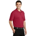 thumbnail image 4 of Port Authority Silk Touch Interlock Performance Polo-4XL (Rich Red), 4 of 6