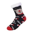 thumbnail image 3 of DailyWear Womens Winter Soft Premium Thermal Christmas Cozy Socks Slippers 6 - Pack Xmas, 6-8, 3 of 4