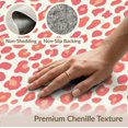 thumbnail image 6 of ODIKA Print Spotted Ombre Border Cheetah Inspired Motif Pink Leopard Refined Foldable Easy Care for Queen Size Bedroom, Under Bed, Master, 6 of 7