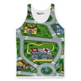 thumbnail image 1 of Toy Car Mat Graphic Tank Top | Unisex, Up to 4XL, 1 of 1
