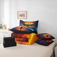 thumbnail image 4 of Erosebridal Magical Phoenix Bedding Sets King Size, Wild Animal Bed Set, Reversible 7-Piece, 4 of 5