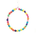 thumbnail image 1 of Parrot Round Swing Bead Design Colorful Wood Parrot Chew Toy Bird Perch Toy, 1 of 10