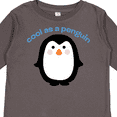 thumbnail image 4 of Inktastic Cool As a Penguin Boys or Girls Long Sleeve Toddler T-Shirt, 4 of 5
