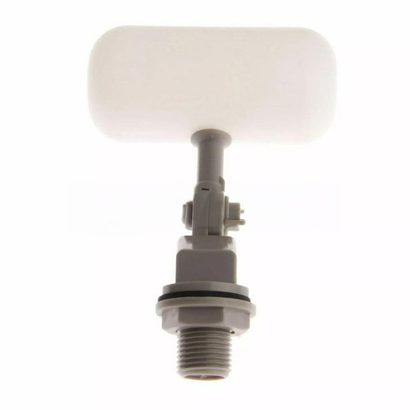 1 x Válvula de bola de flotador de plástico ajustable 1/2 \" Tanque Estanque Control de nivel de agua al ras
