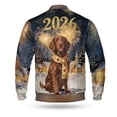 thumbnail image 2 of Boykin Spaniel Happy New Year 2026 with Fireworks on New Year's Eve All Over Print 3D Baseball Jacket Dog Lover Bomber Jacket Softball - 12022, 2 of 6