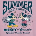 thumbnail image 3 of Disney - Mickey & Friends - Mickey & Minnie - Summer Music Festival - Spinnin' Classic Tunes - Women's Racerback Tank Top, 3 of 5