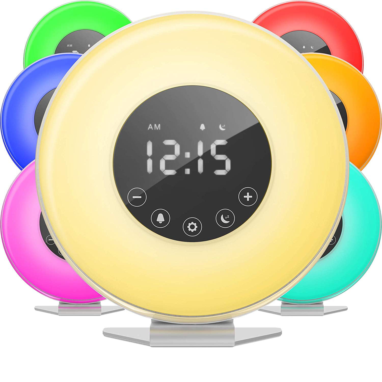 Wake Up Light Alarm Clock Lamp Alarm Clock Radio Sunrise Alarm Clock