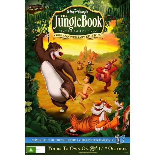 The Jungle Book - movie POSTER (Style A) (11 The Jungle Book - movie POSTER (Style A) (11