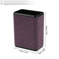 thumbnail image 4 of Unique Bargains Car Trash Can with Hook and Back Clip Hanging Plastic Trash Bin Pink 1 Pcs, 4 of 7
